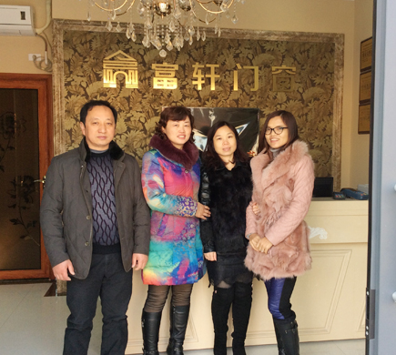 富軒門窗考察團到訪兩湖，為經銷商排憂解難